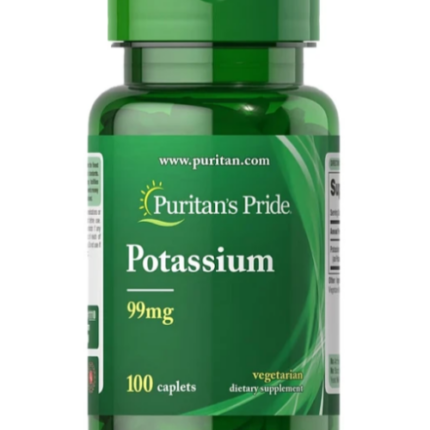 Potasio 99mg - 100 Tabletas / Puritan´s Pride
