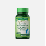 Glicinato de Magnesio - 60 capsulas / Nature´s Truth