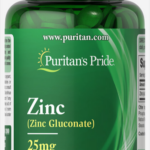 Zinc 25mg - 100 tabletas / Puritan´s Pride
