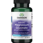 Magnesio Glicinato Quelado Vitamina B 200mg - 60 tabs / Swanson