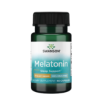 Melatonina 3mg 100% Drug Free - 60 capsulas / Swanson