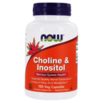 Choline & Inositol - 100 caps veg / Now