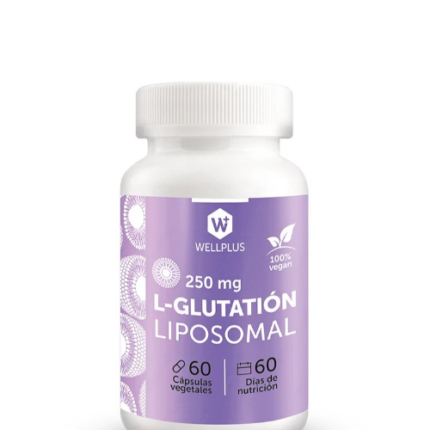 L - Glutation Liposomal - 60 Capsulas / Wellplus
