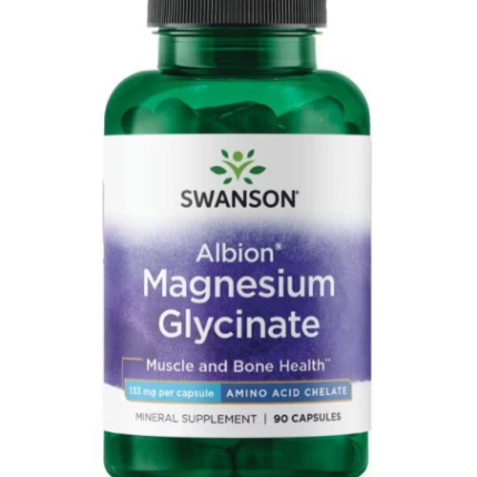 Magnesio Glicinato Quelado Albion 133mg - 90 caps / Swanson