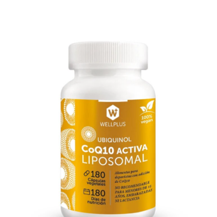 Coq10 Activa Liposomal 15mg - 180 Capsulas / Wellplus