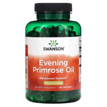 Evening Primrose Oil Aceite Onagra 500mg - 250softgels / Swanson