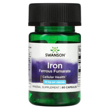 Hierro 18mg - 60 caps / Swanson