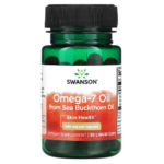 Omega 7 Aceite de Espino Amarillo 450mg - 30 caps / Swanson