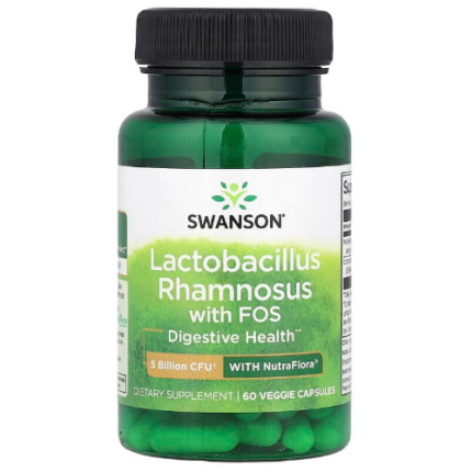 Probioticos Lactobacillus Rhamnosus - 60 caps / Swanson