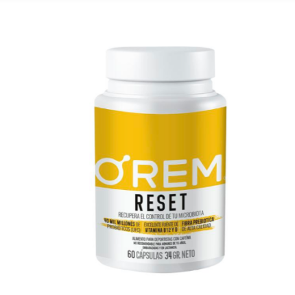 Probioticos Orem Reset - 60 caps / Nup!