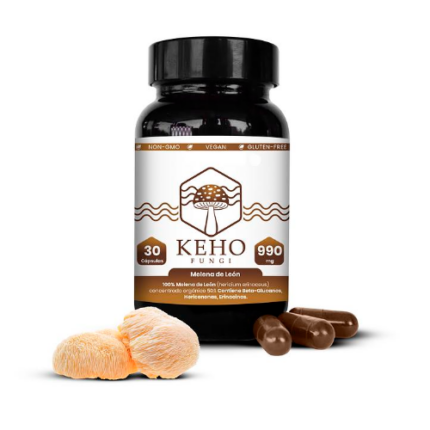Melena de León Concentrado 50:1 500mg - 60 capsulas / Keho Fungi