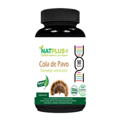Cola de Pavo 500mg - 90 capsulas / Natplus