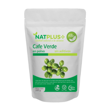 Cafe Verde en Polvo - 200g / Natplus