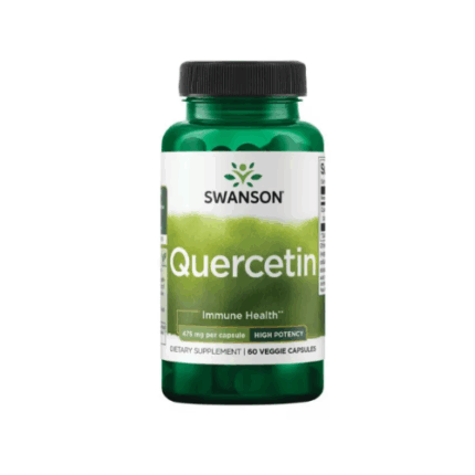 Quercetin High Potency 475mg - 60 capsulas / Swanson