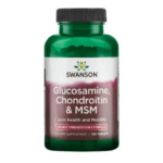 Glucosamine Chondroitin & MSM - 120 tabletas / Swanson