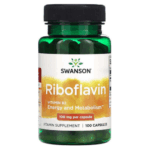Riboflavina Vitamina B2 100mg - 100 caps / Swanson