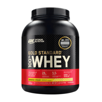 Whey Protein 100% Banana Cream - 2,27kg / Optimum Nutrition