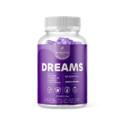 Dreams Magnesio L-Triptofano Vit B6 - 60 gomitas / Karun Life