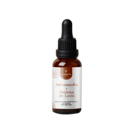Ashwagandha + Melena de Leon Extracto - 30ml / Karun Life