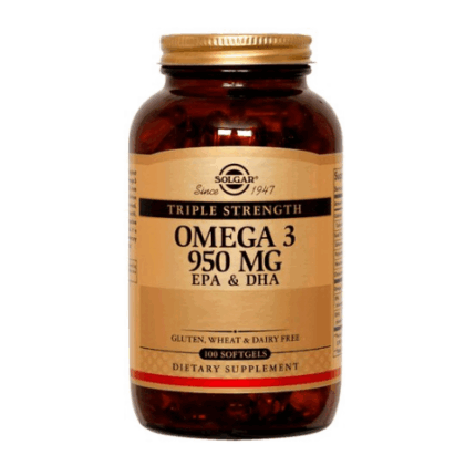 Omega 3 Triple Strength 950mg - 100 Softgel / Solgar