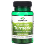 Turmeric Curcuma Full Spectrum 720mg - 30 caps / Swanson