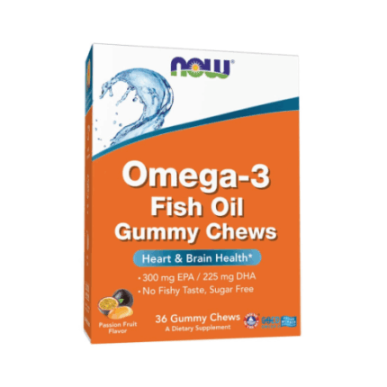 Omega 3 Masticable - 36 Gomitas / Now