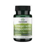 Ginkgo with Vinpocetine Standardized - 60 capsulas / Swanson