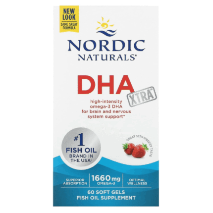 DHA XTRA 1660mg - 60 softgels / Nordic Natural´s