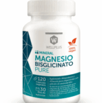 Magnesio Bisglicinato Pure - 120 Capsulas / Wellplus