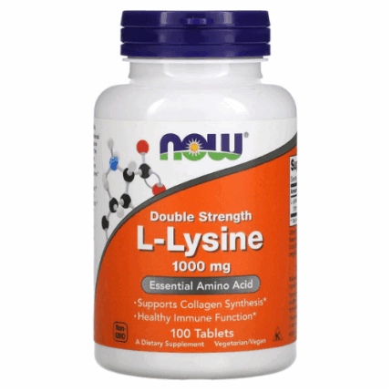 L-Lysine 1000mg - 100 tabs / Now