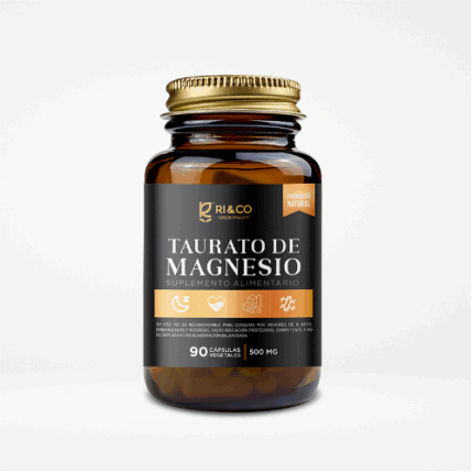 Taurato de Magnesio 500mg - 90 caps / Ri & Co