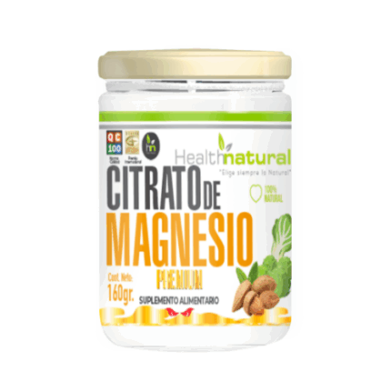 Citrato de Magnesio - 160grs / Health Natural