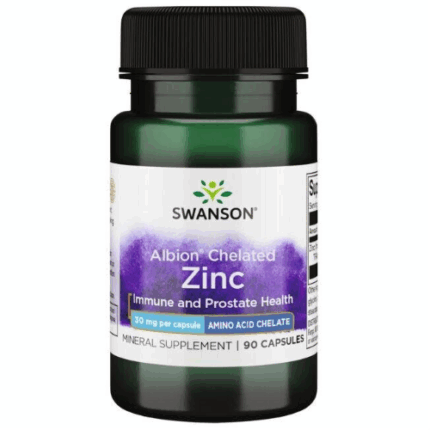 Zinc Albion Quelado - 90 capsulas / Swanson