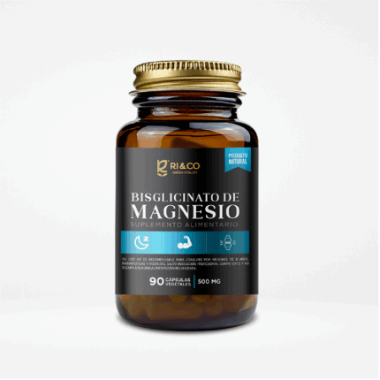 Bisglicinato de Magnesio 500mg - 90 caps / Ri & Co
