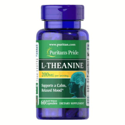 L-Teanina 200mg - 60 capsulas / Puritan ́s Pride