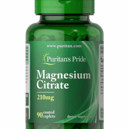 Citrato de Magnesio - 90 tabletas / Puritan ́s Pride