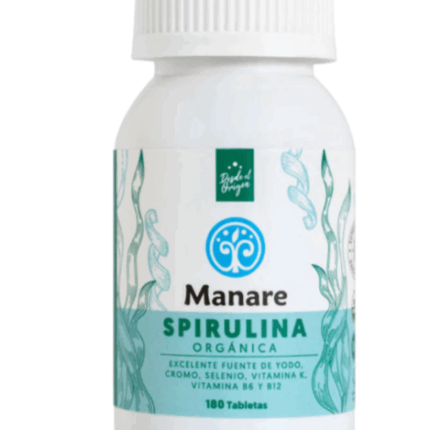 Spirulina - 180 tabletas / Manare