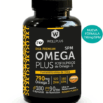 OmegaPlus 790mg Fosfolipidos de Omega 3 - 180 caps / Wellplus