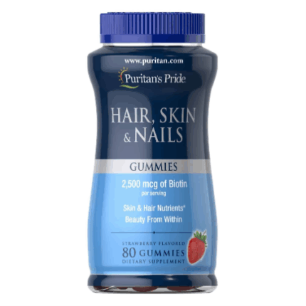 Hair Skin Nails - 80 Gomitas / Puritan’s Pride