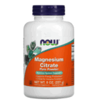 Magnesio Citrato en Polvo - 227 gr / Now