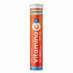 Vitamina C + Zinc Efervescente - 20 tabletas / German Energy‎