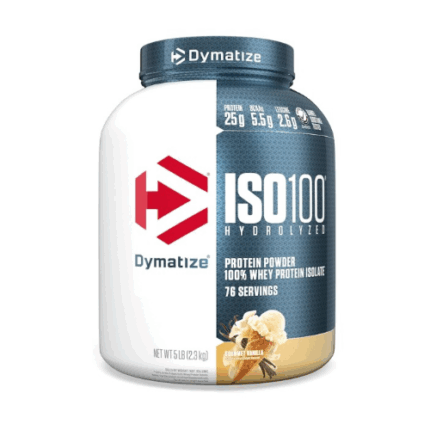Whey Protein ISO100 Hidrolizada Vainilla – 2,3kg / Dymatize