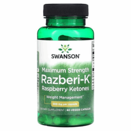 Razberi-K Raspberry Ketones 500mg - 60 veg caps / Swanson