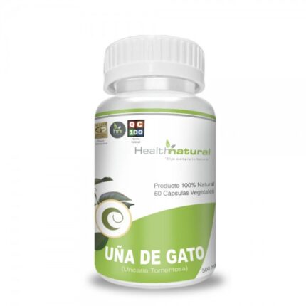 Uña de Gato 60 capsulas 500mg / Health Natural
