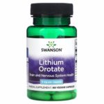 Lithium Orotate 5mg - 60 capsulas / Swanson