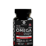 OmegaPro 790mg Astaxantina 4mg D3+K2 - 60 caps / Wellplus