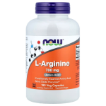 L-Arginina 700mg - 180 veg caps / Now