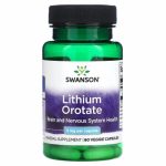 Lithium Orotate 5mg - 60 capsulas / Swanson