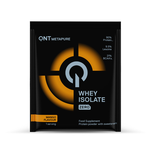 49cf61a1-1713-4ed4-9530-e0dc54a90d5b.png Metapure Whey Isolate Zero Carb Mango - 30g / QNT - Imagen 1