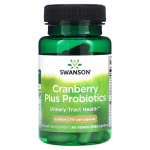 Cranberry Plus Probioticos 5 billones - 60 veg caps / Swanson